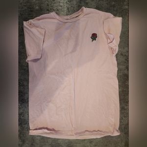 Bowery pink short with rose